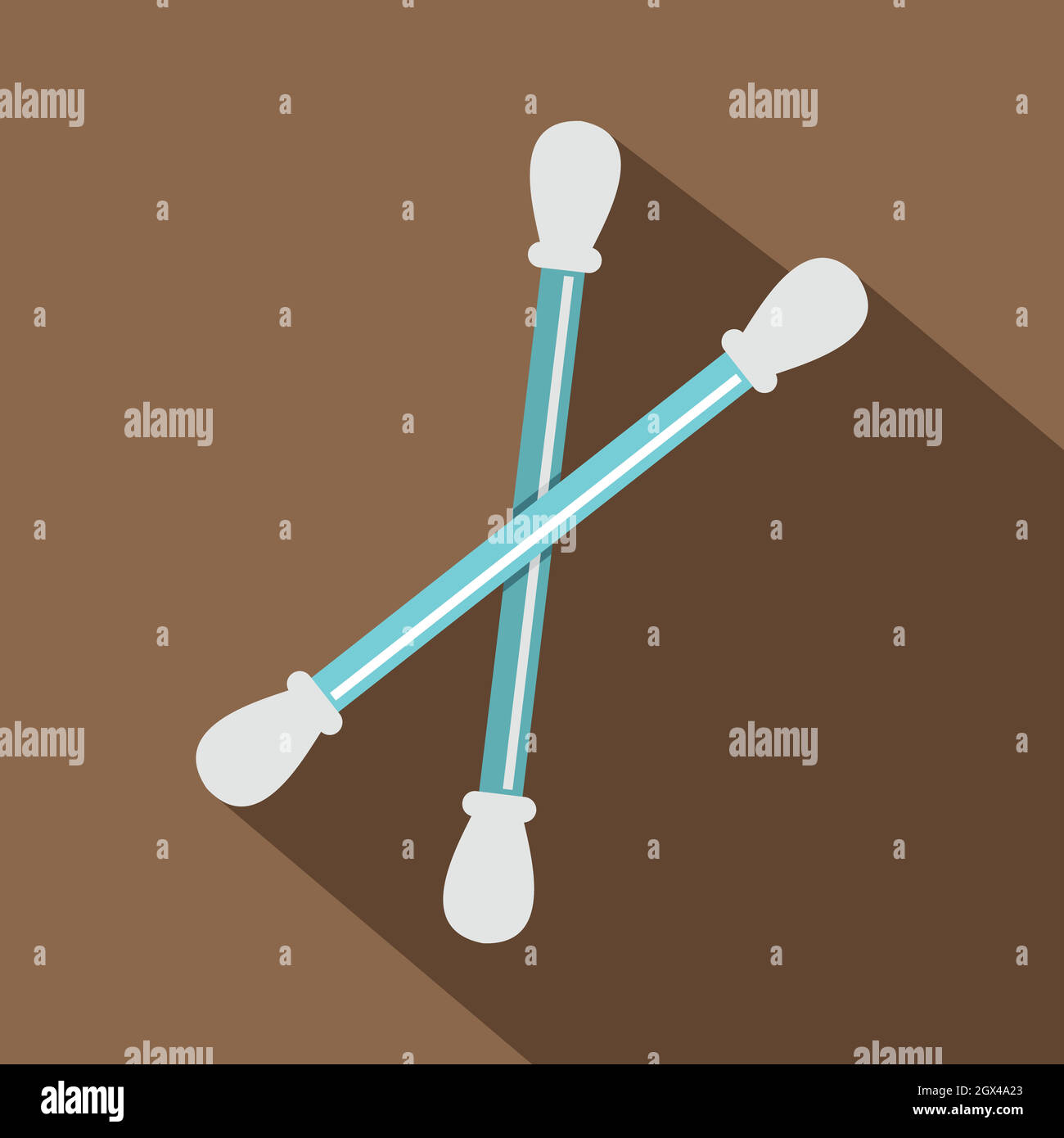 Clean cotton swabs Stock Vector Images - Alamy