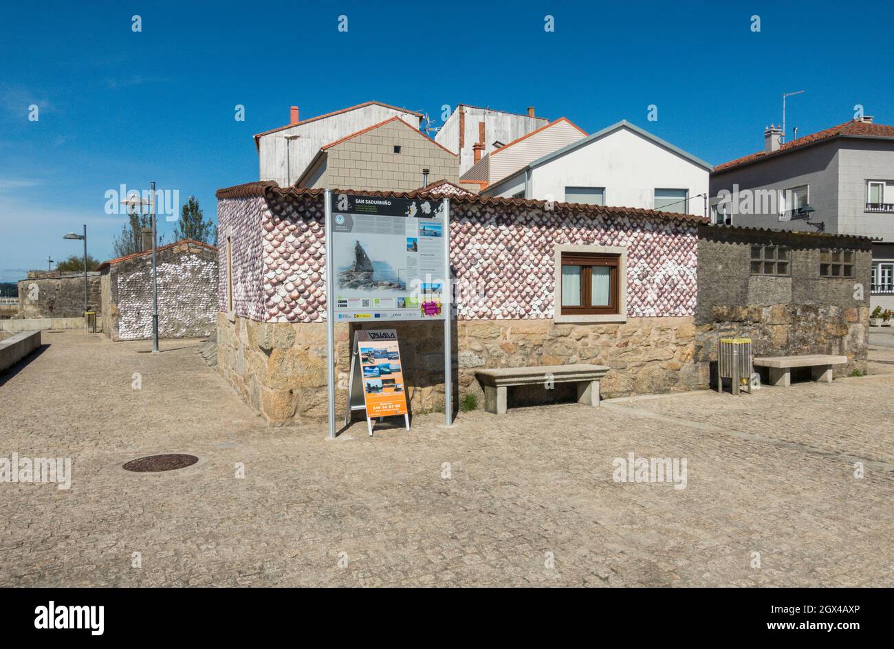 San Tome, old fishing village part of Cambados, province of Pontevedra