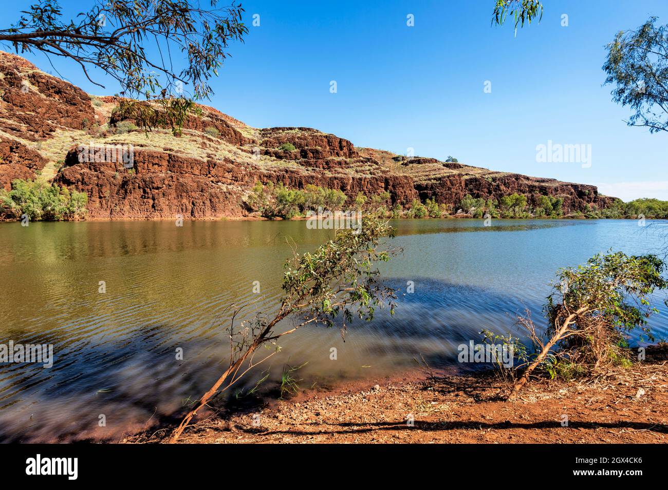 Scenic view of popular Carawine near Marble Bar, Pilbara, Western Australia, Australia Scenic view of popular Carawine near Marble Bar, Pilbara, Western Australia, Australia