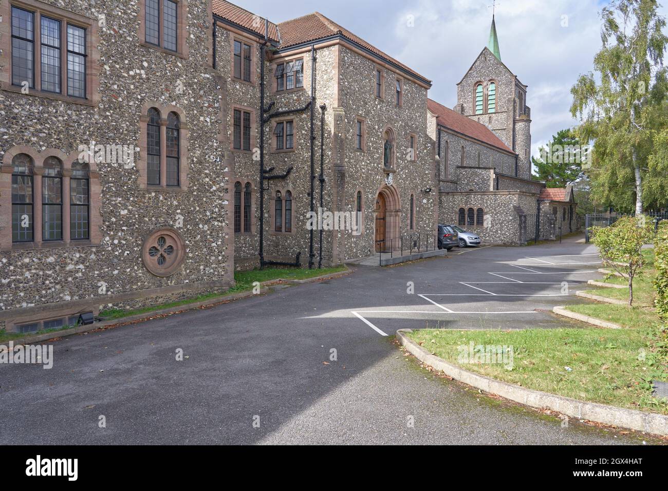 Greyfriars church and friary on Iffley Road, Oxford Stock Photo Alamy