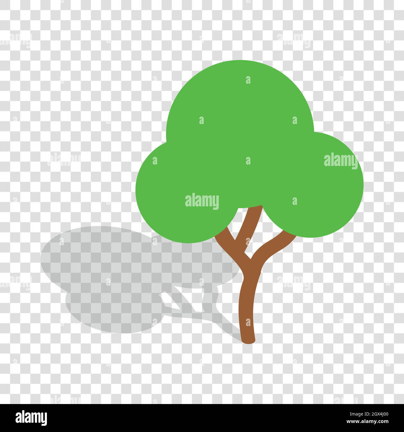 Tree isometric icon Stock Vector Image & Art - Alamy