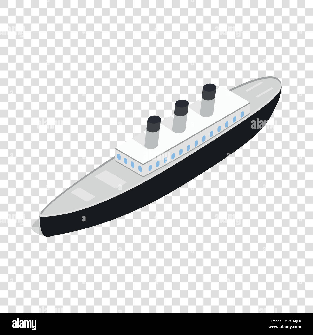 Ship isometric icon Stock Vector Image & Art - Alamy