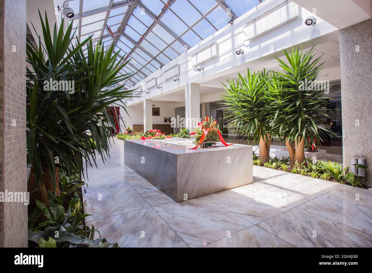 Mausoleum , House of Flowers, resting place of Josip Broz Tito