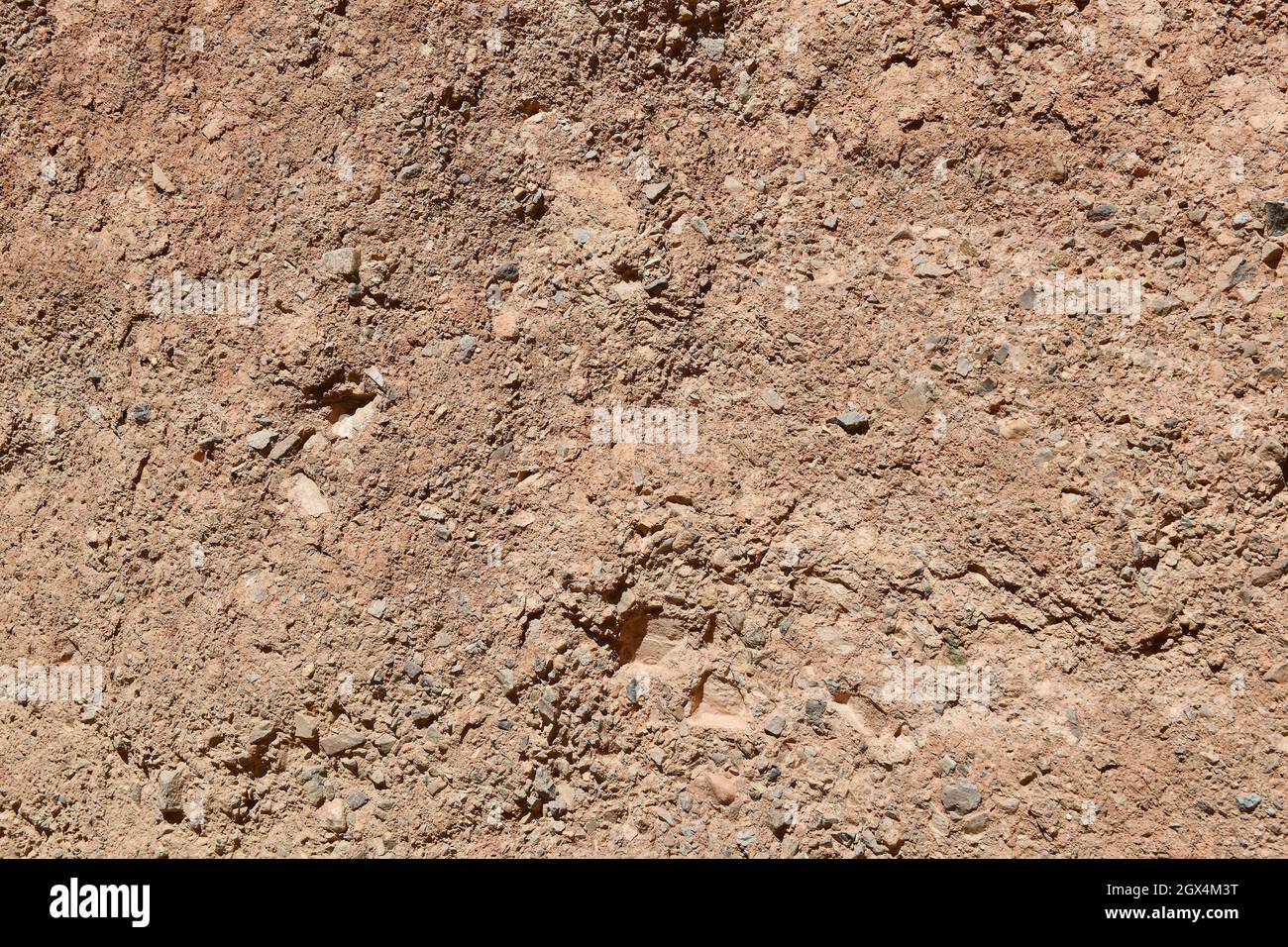 The texture of the steep rock of the canyon Stock Photo