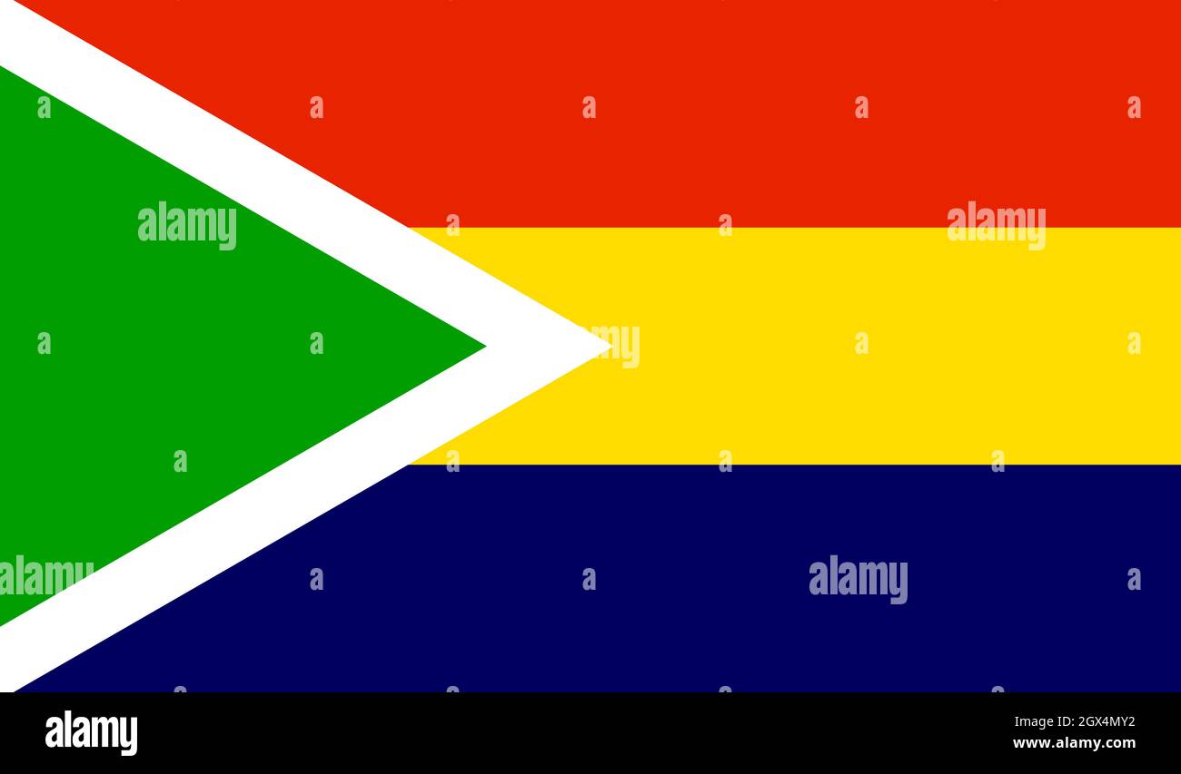 Top view of county of Plaquemines Parish flag, USA no flagpole. Plane design, layout. Flag