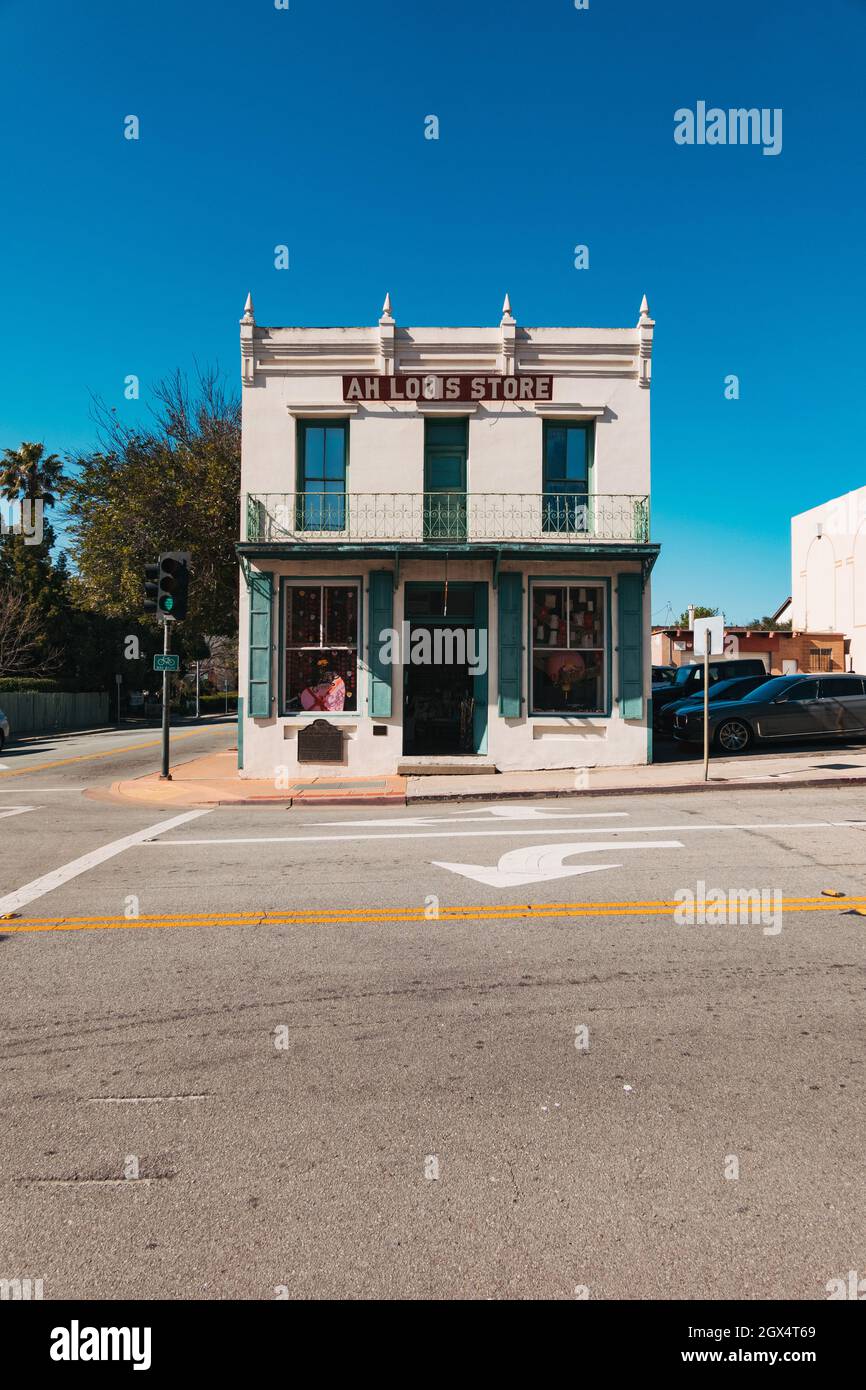 The Ah Louis Store in San Luis Obispo, California. The building was