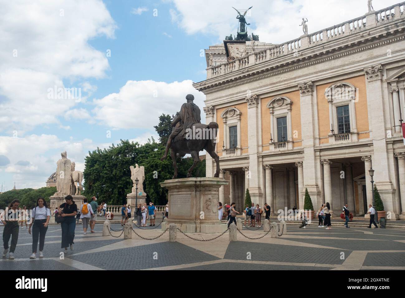 Rome, Italy - October 2021 : Capitoline Hill Stock Photo - Alamy