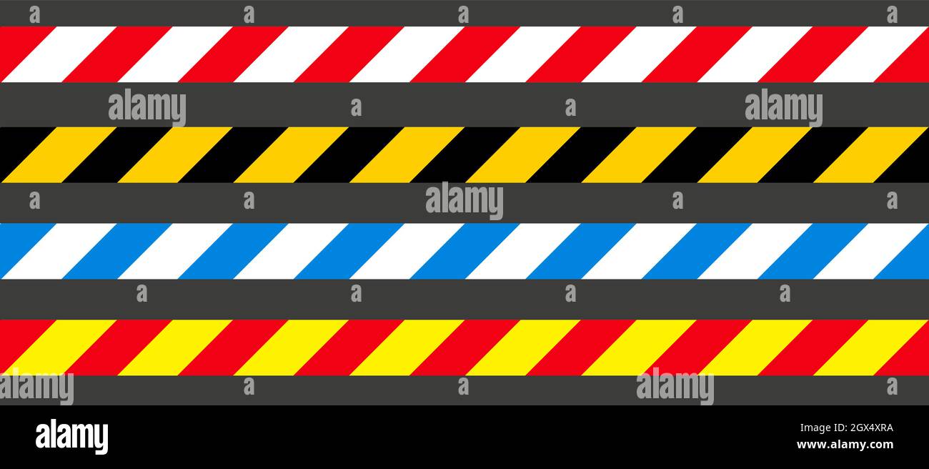 Caution border hires stock photography and images Alamy