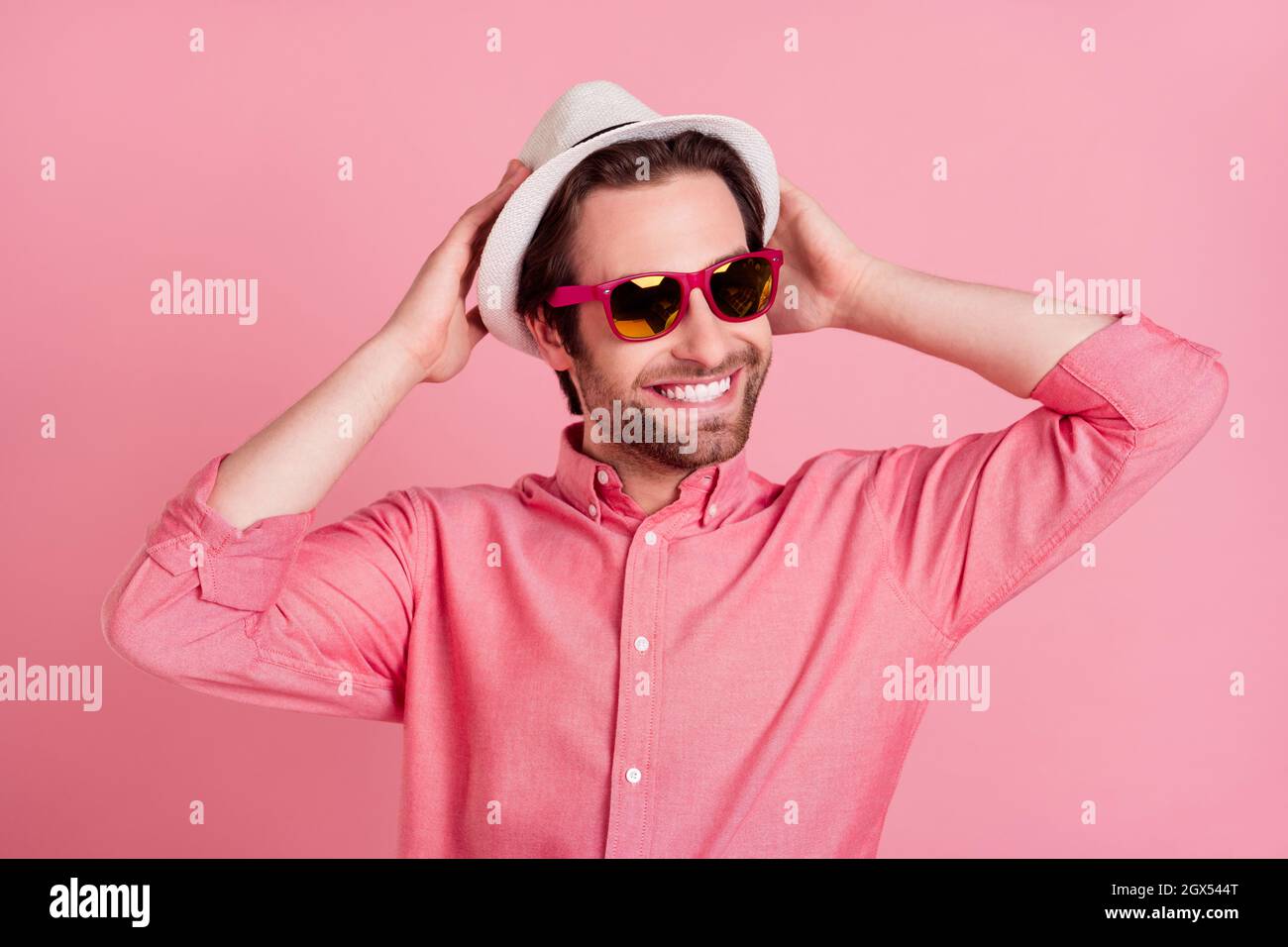 pink color background Stock Photo 