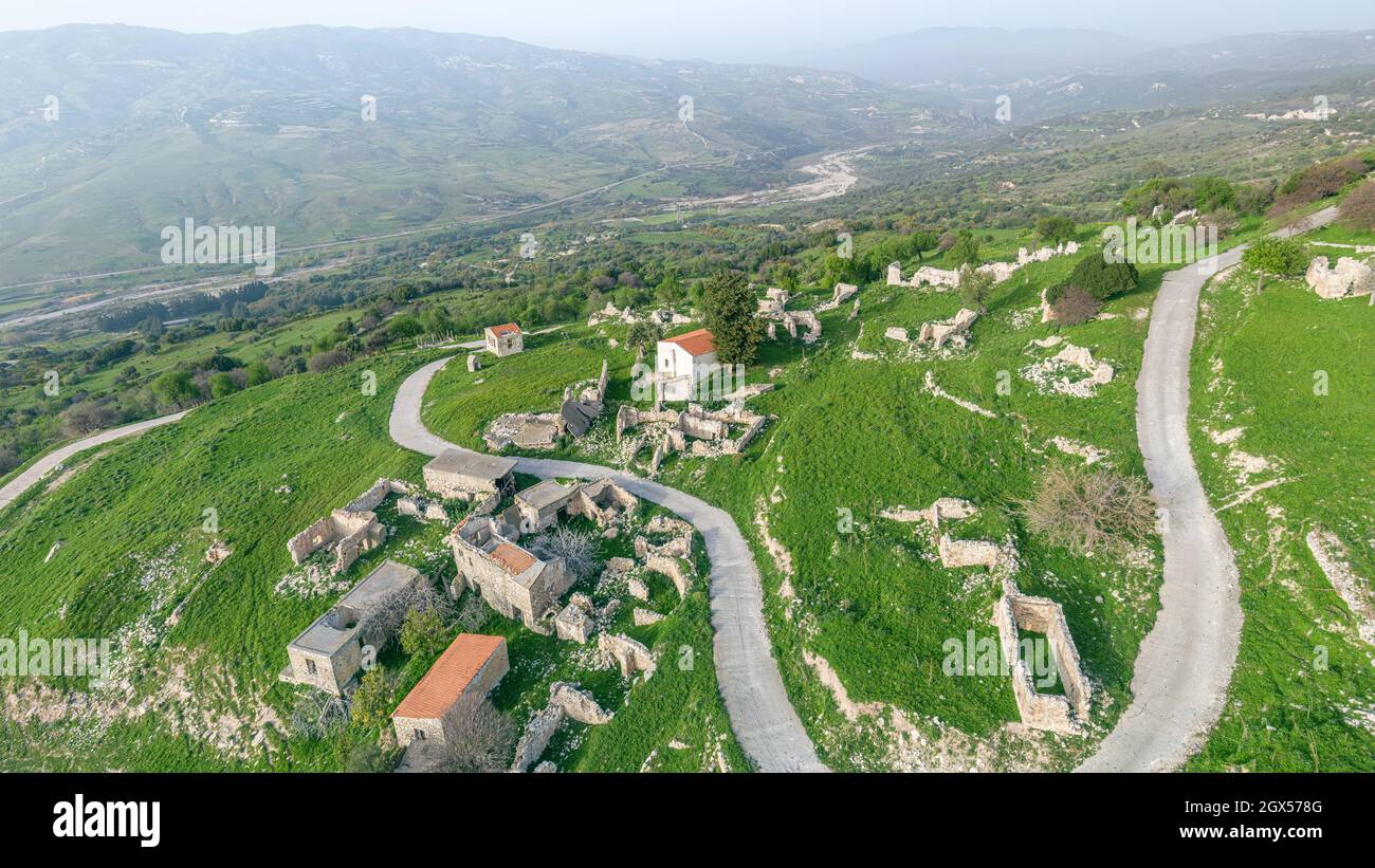 Ruined village hi-res stock photography and images - Alamy