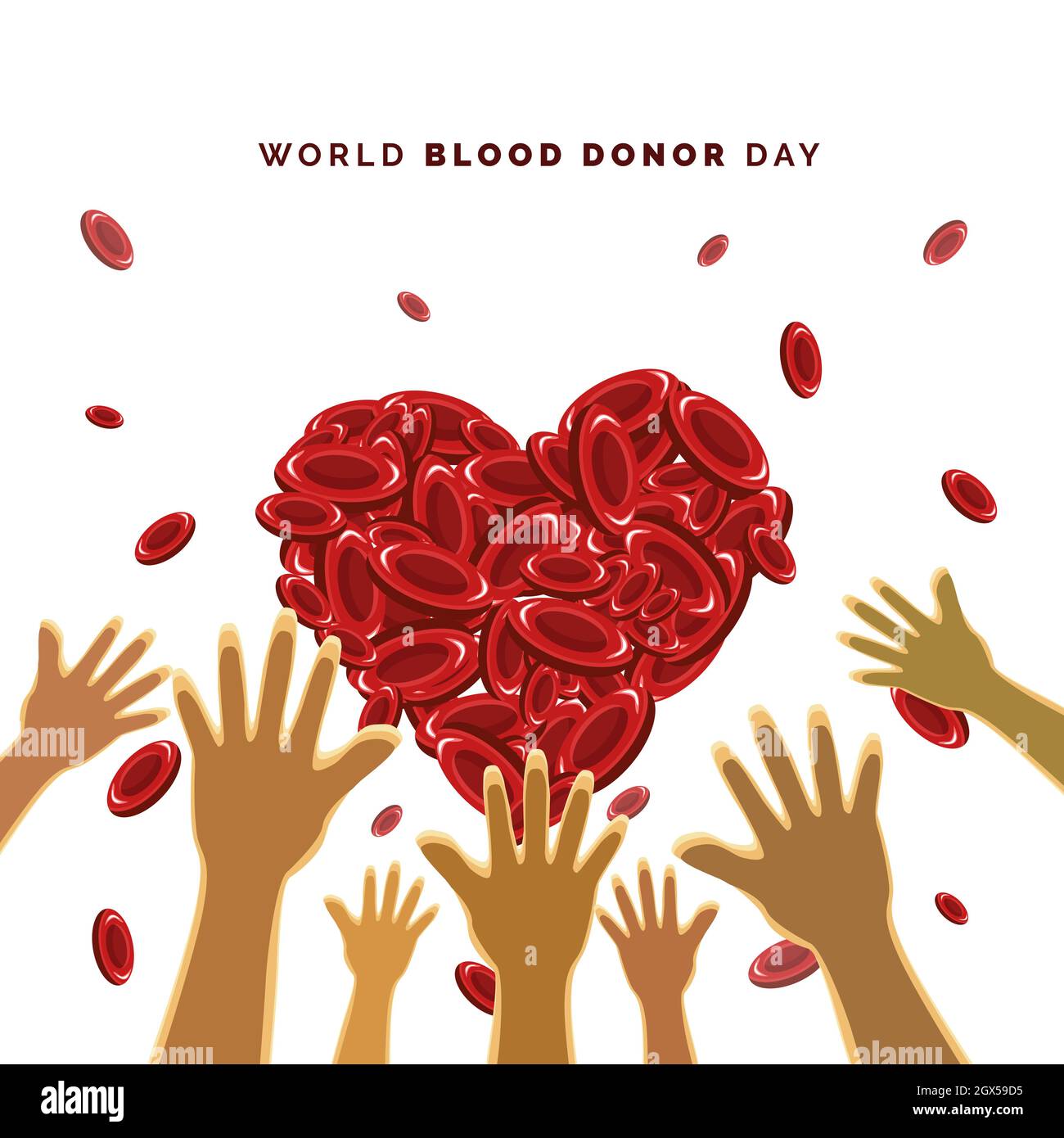 World Blood Donor Day Stock Vector Image & Art - Alamy