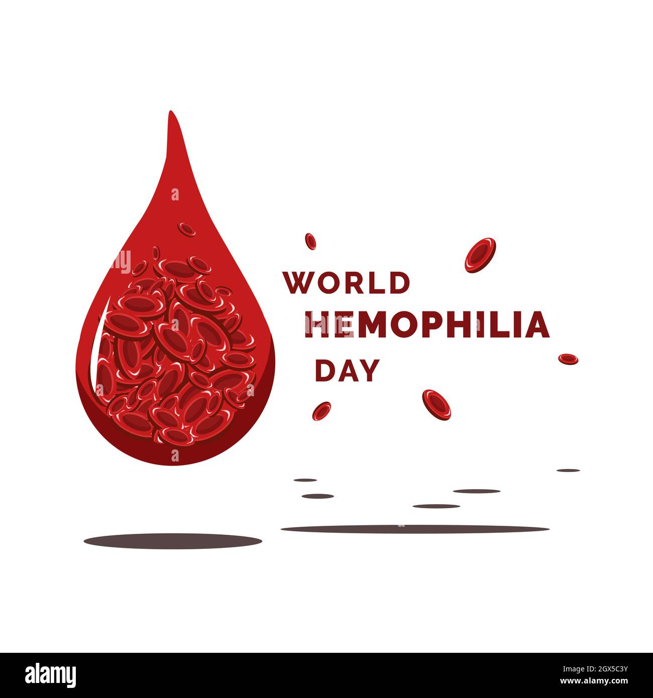 World hemophilia day Stock Vector Image & Art Alamy