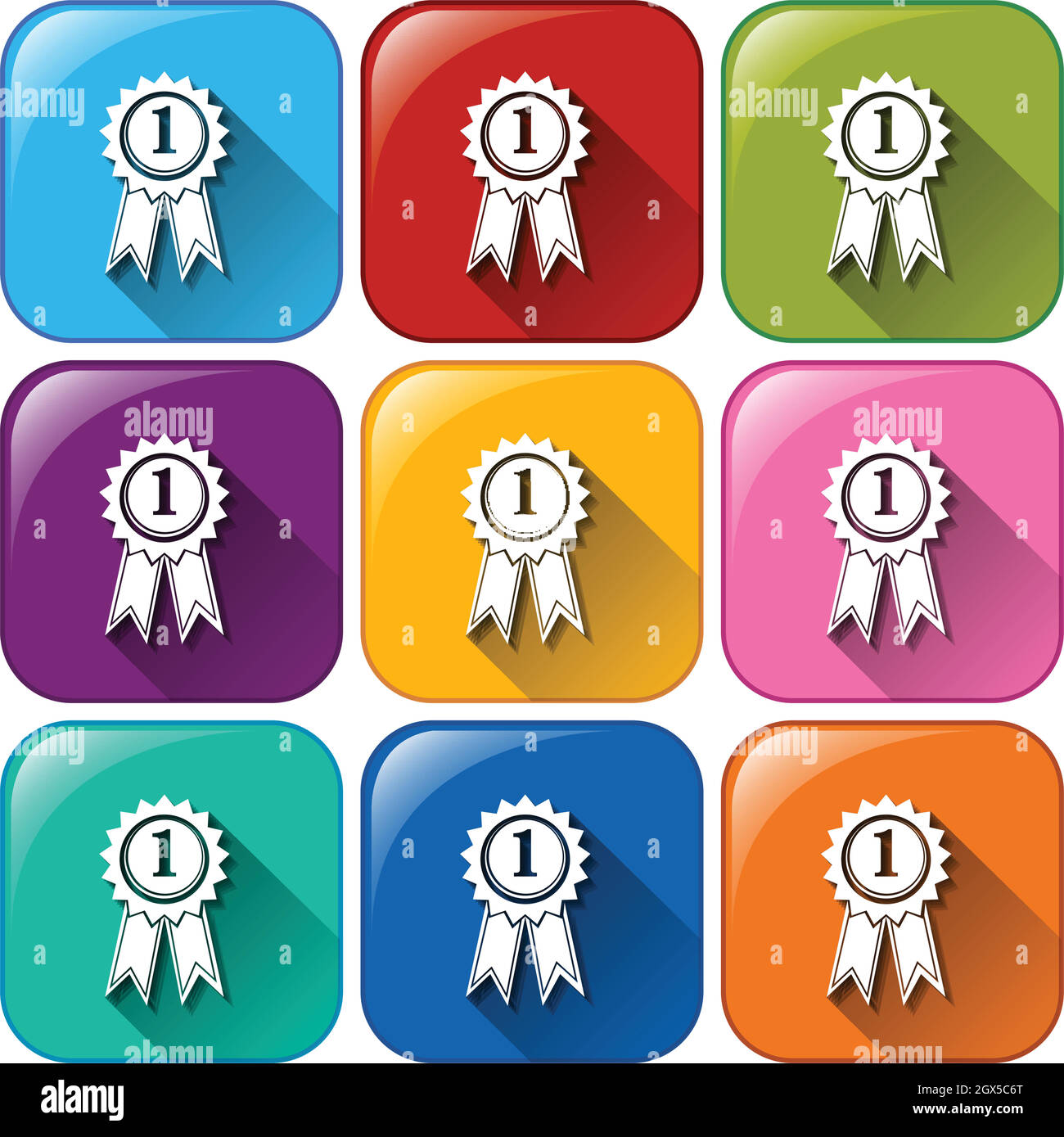 Special mention award Stock Vector Images Alamy