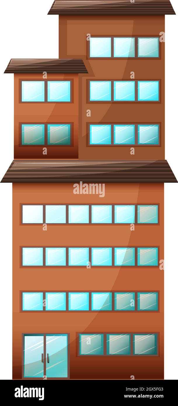 A high commercial building Stock Vector Image & Art - Alamy