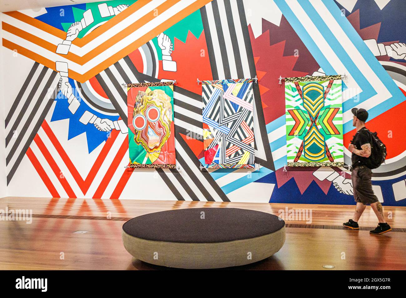 Melbourne Australia,Federation Square,Ian Potter Centre NGV Australia