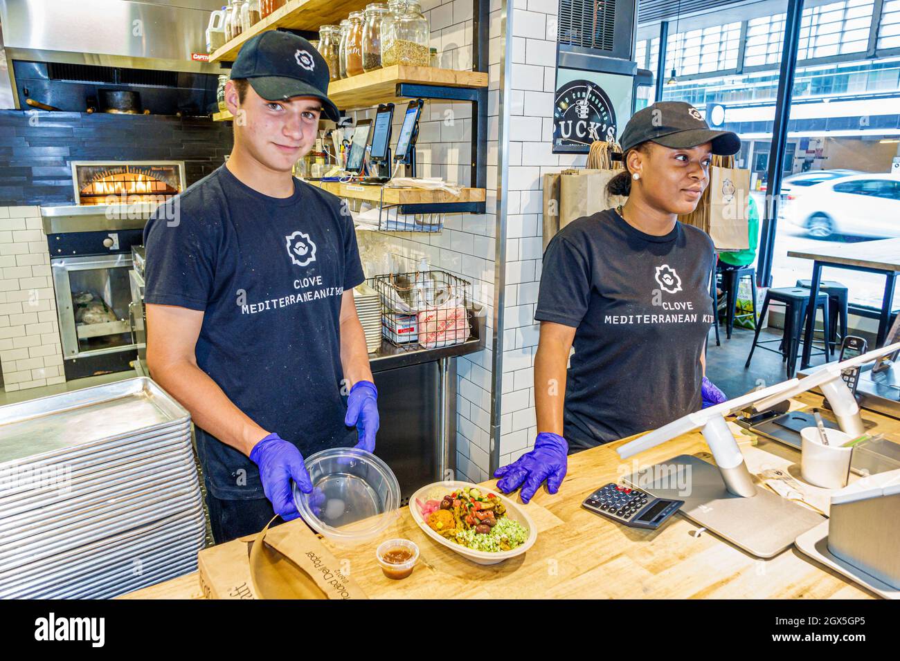 Miami Florida,Clove Mediterranean Kitchen,restaurant food working