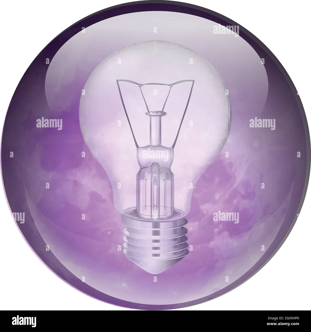 Incandescent light bulb Stock Vector Image & Art Alamy