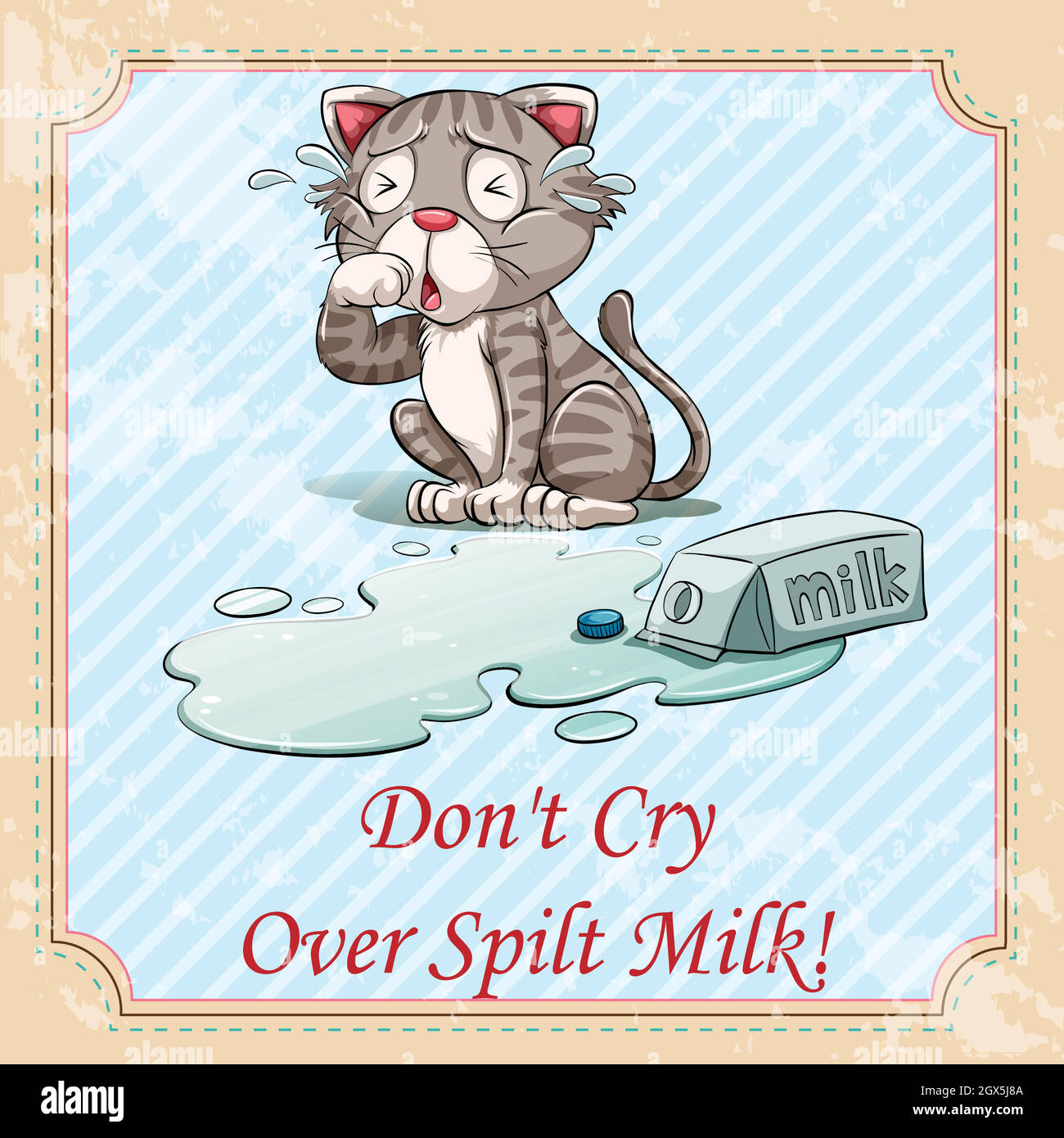 Dont cry because its over hi-res stock photography and