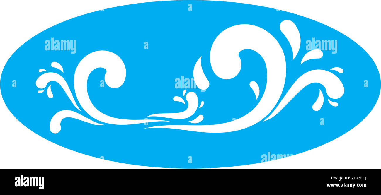 Water Splash vector illustration design Stock Vector