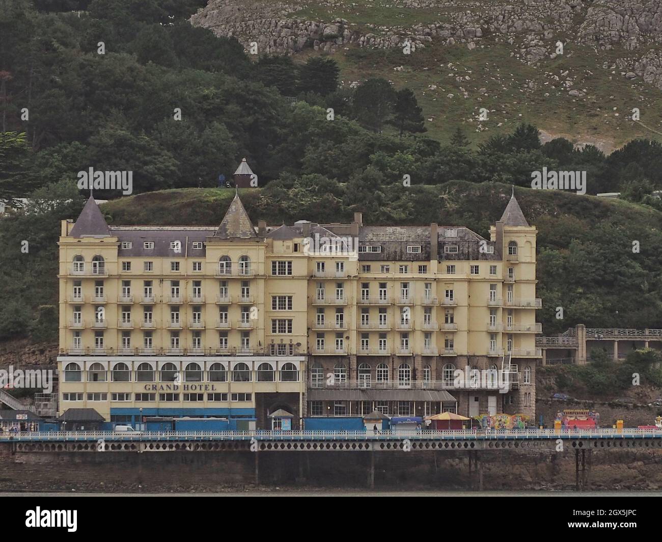 The Grand Hotel, Llandudno Stock Photo Alamy