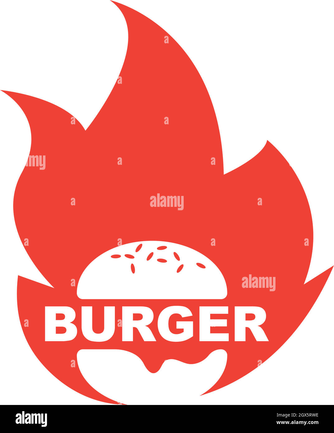 burger icon vector illustration design Stock Vector