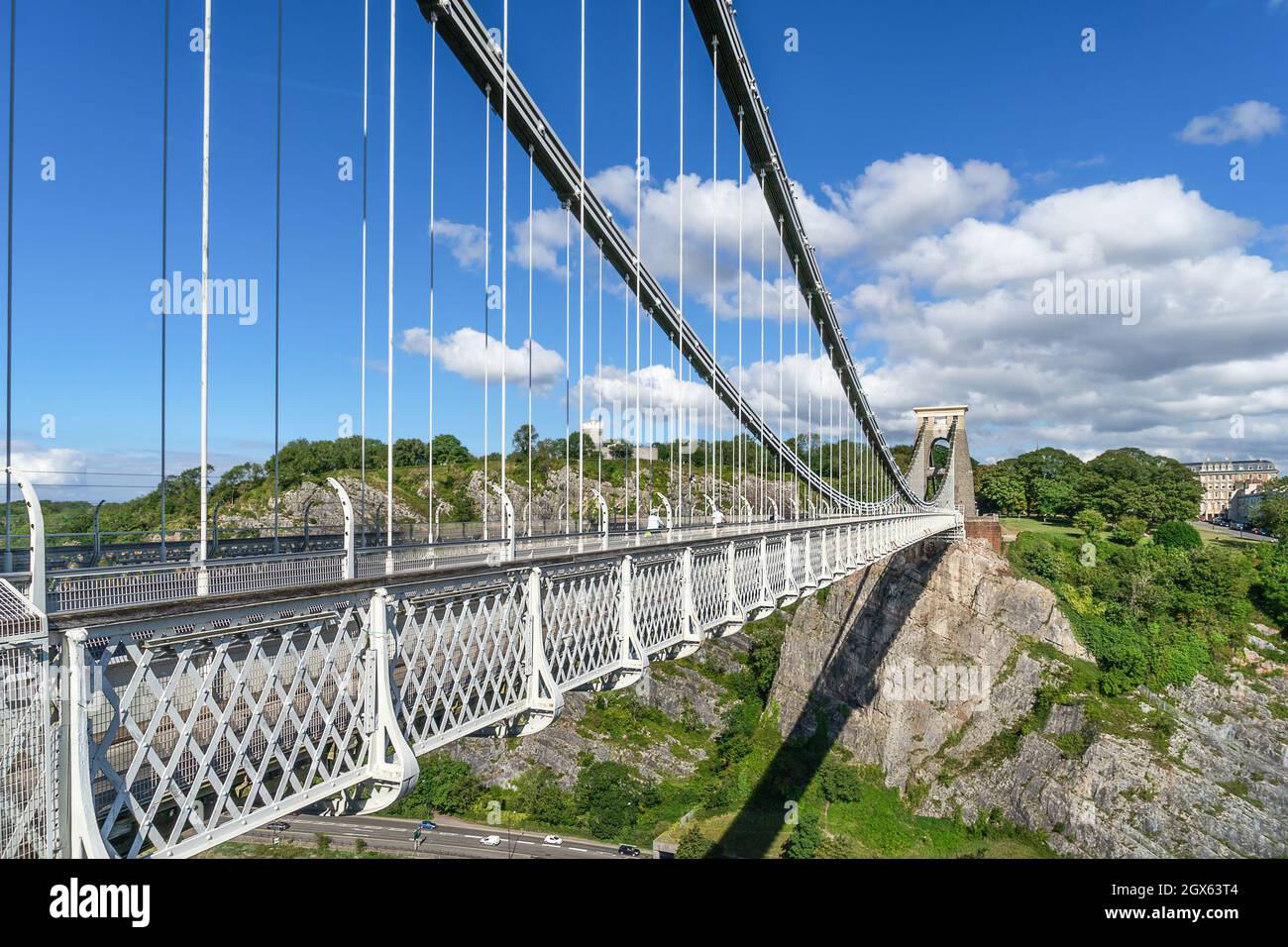 Clifton Suspension Bridge in Bristol Stock Photo Alamy