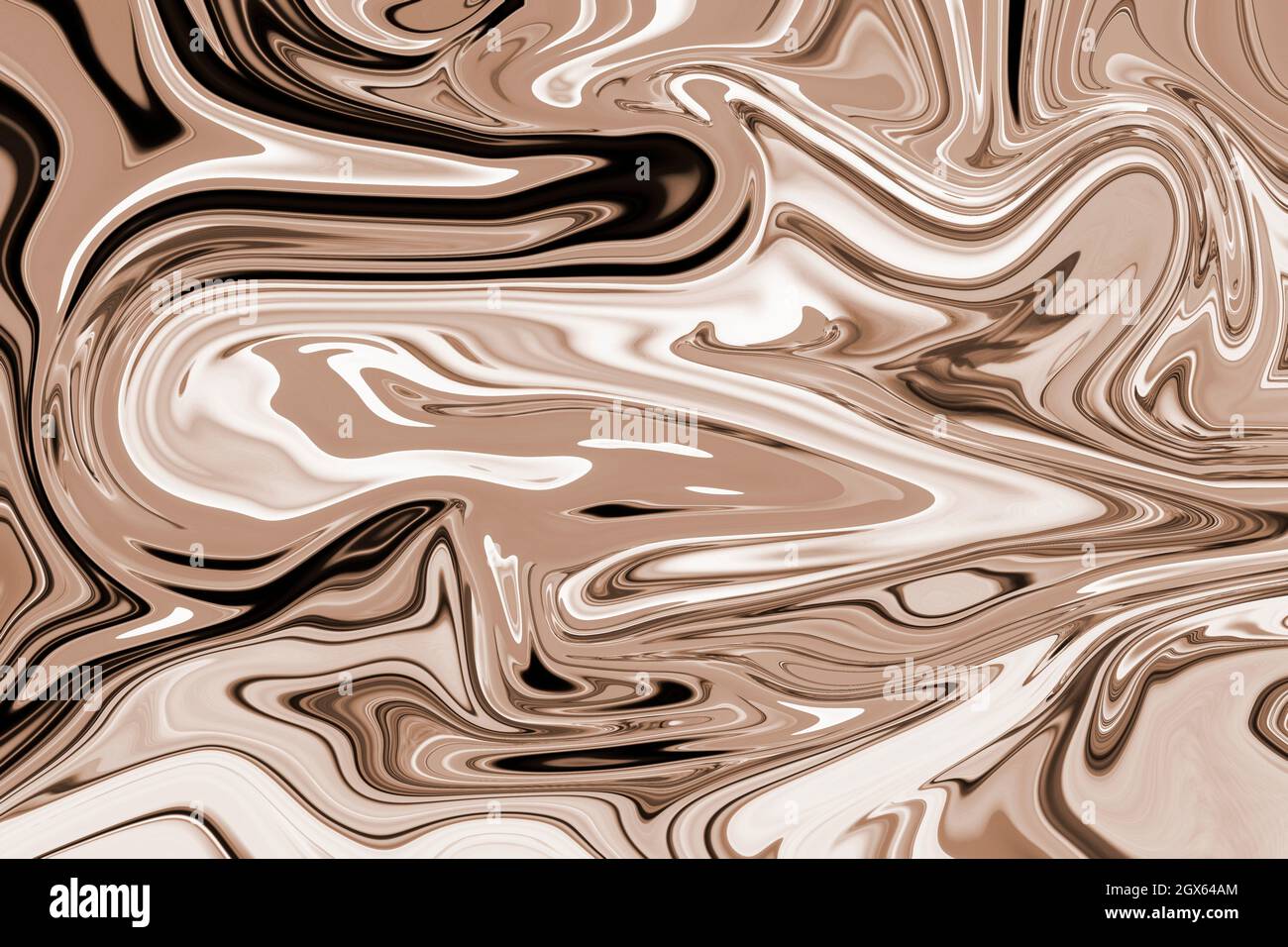 Marble effect texture of different brown colors with contrasting
