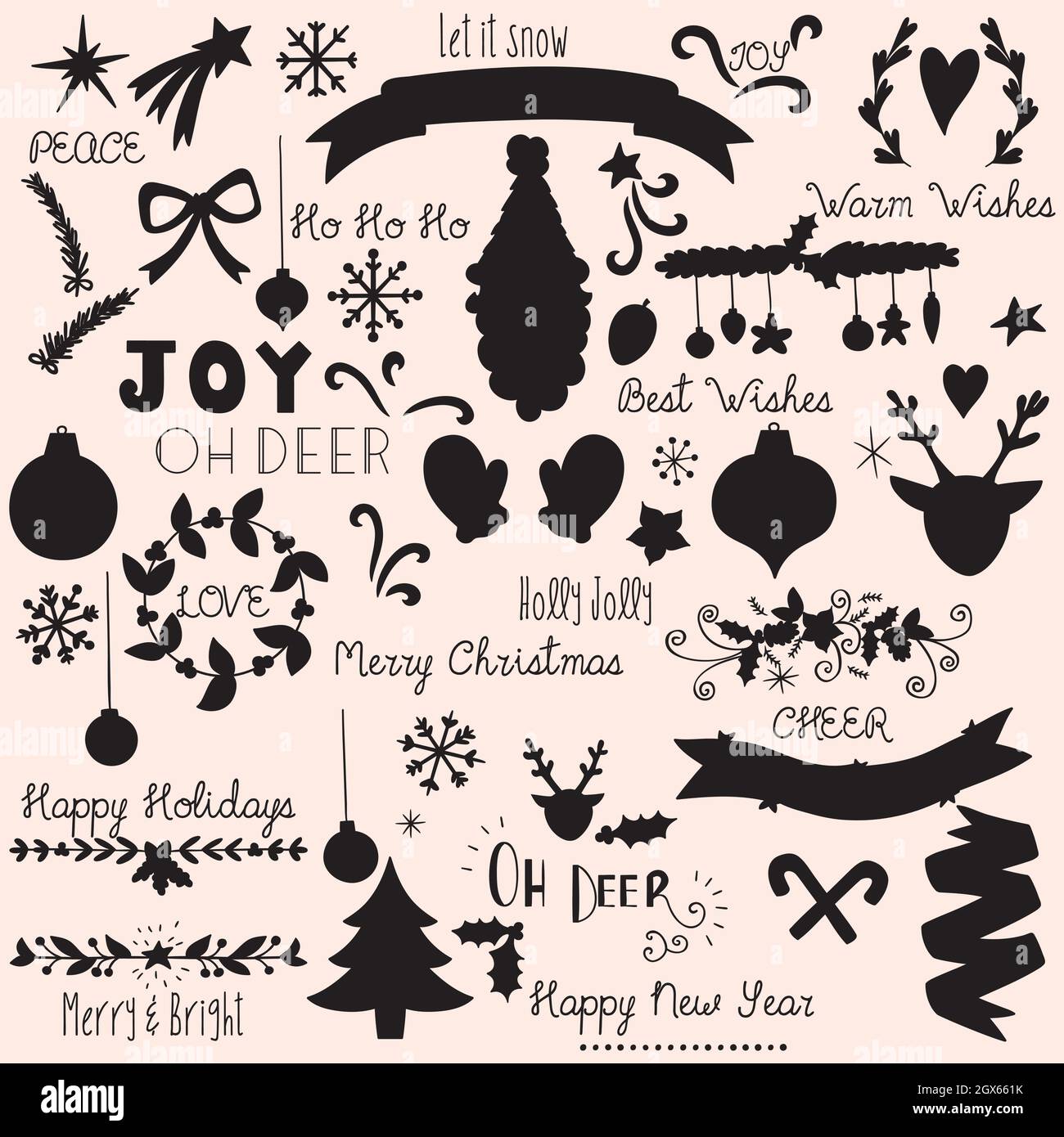 Hand Rudolf Stock Vector Images Alamy