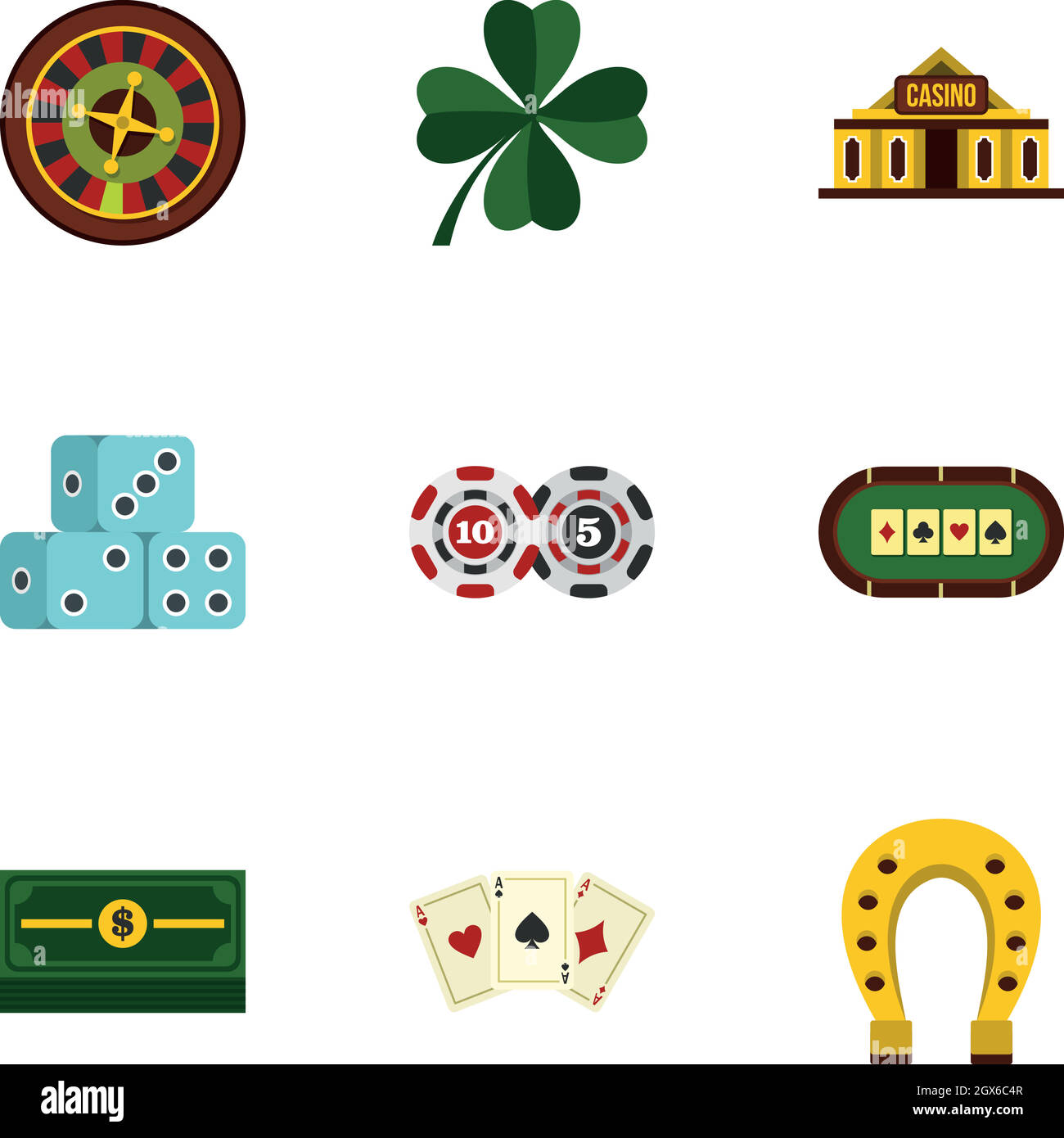 Poker icons hires stock photography and images Alamy