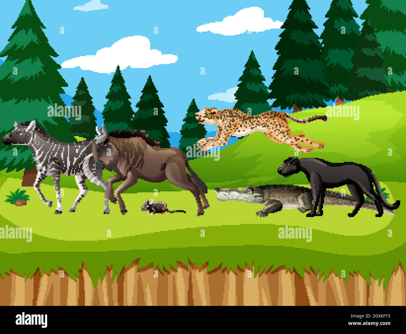 African hunter forest hi-res stock photography and images - Alamy