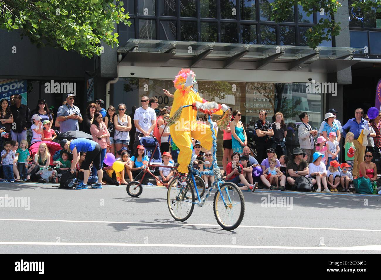 Christmas parade in Auckland. New Zealand. 20 Nov. 2011 Stock Photo Alamy