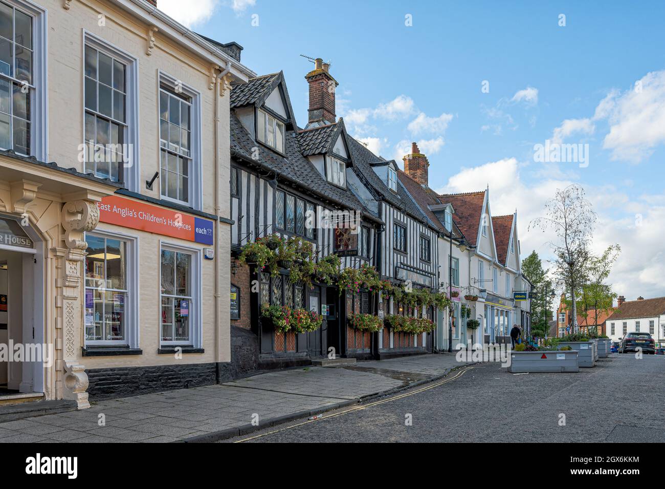 Cross Keys Inn 12-13 Market Place Wymondham NR18 0AX on an October ...