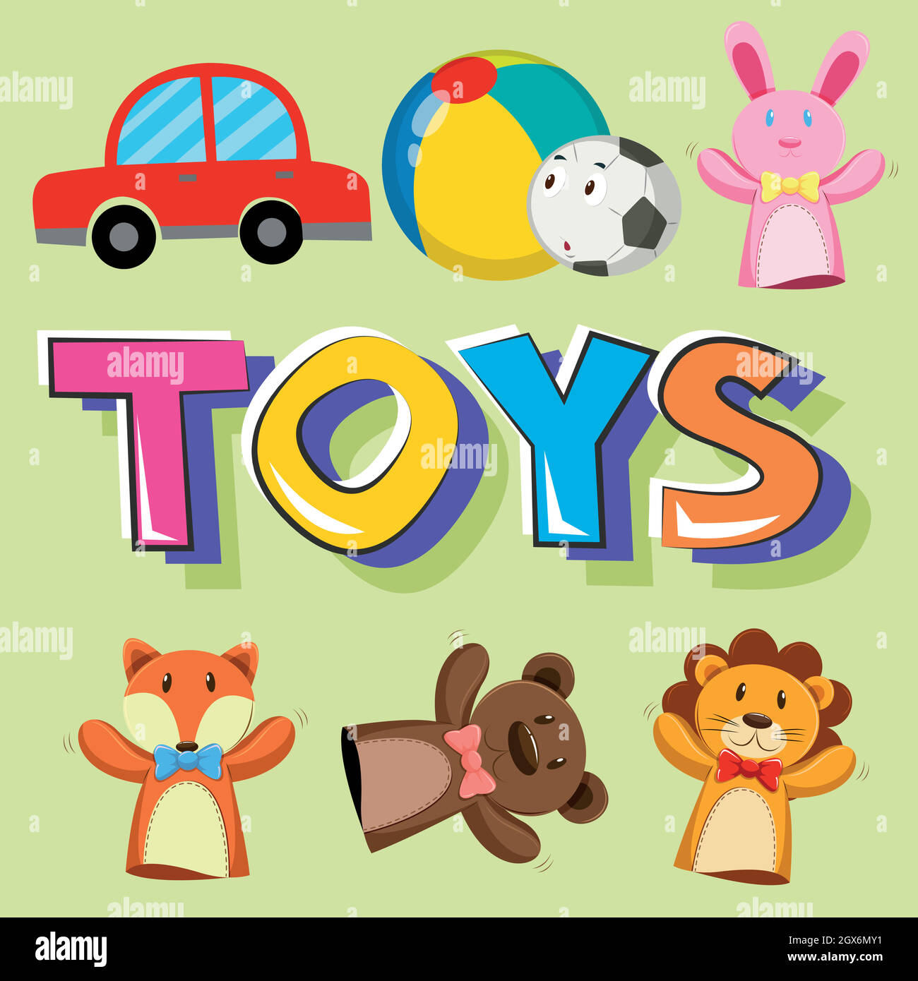 Poster design for toys Stock Vector Image & Art Alamy