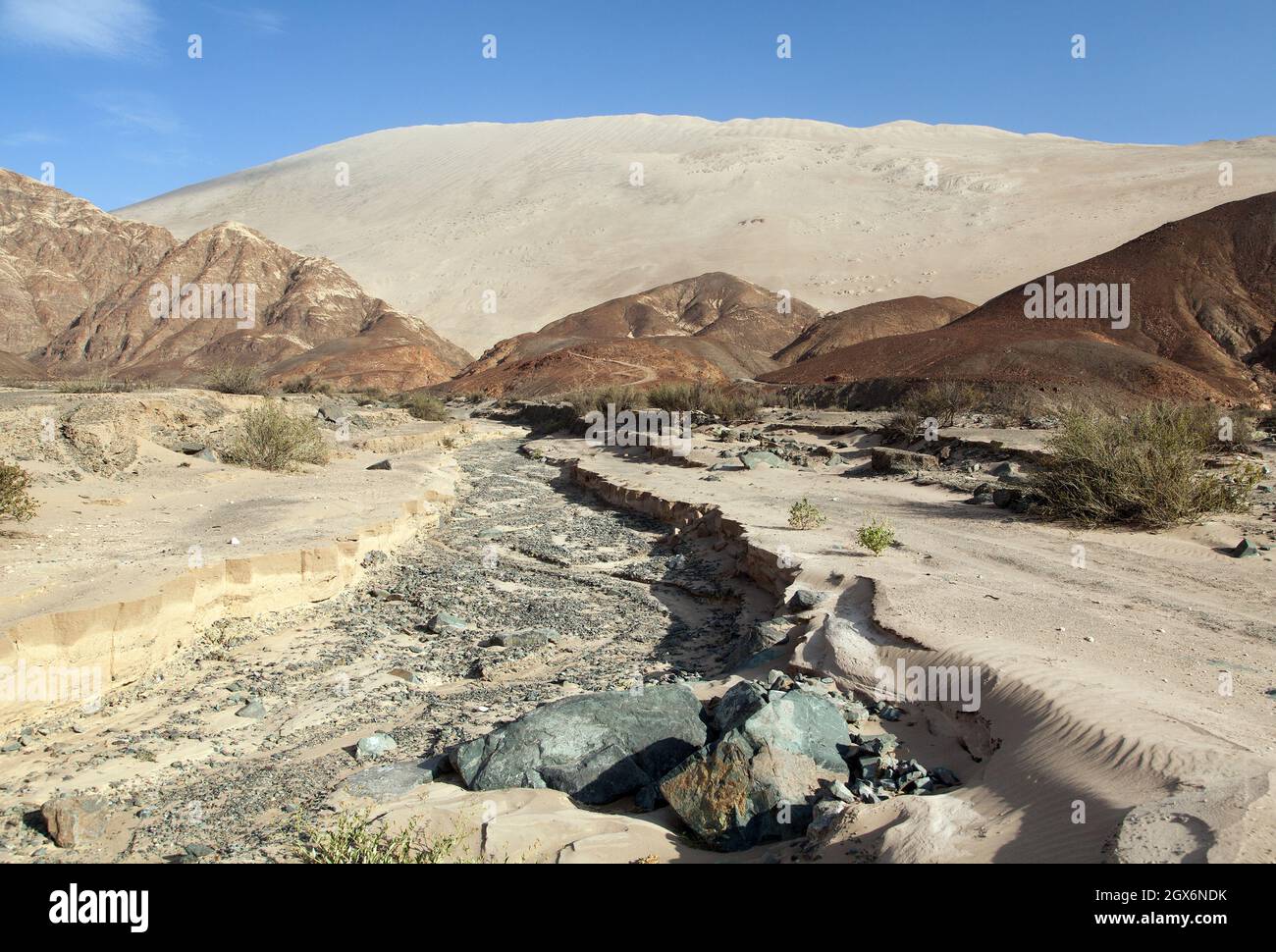 Cerro Blanco sand dune, one of the highest dunes on the world located