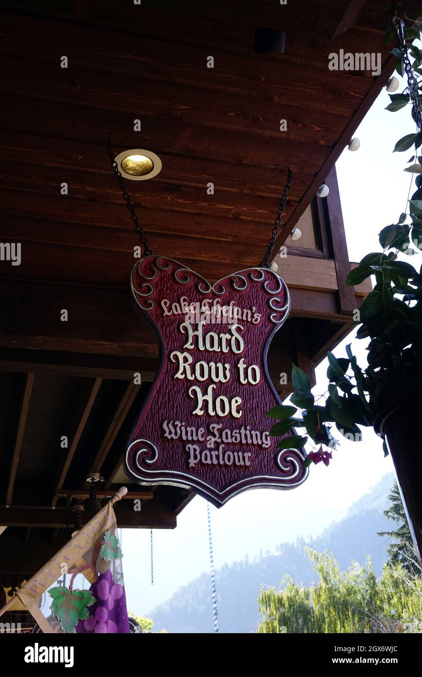 Hard Row to Hoe Winery located in the Lake Chelan Wine Region has a