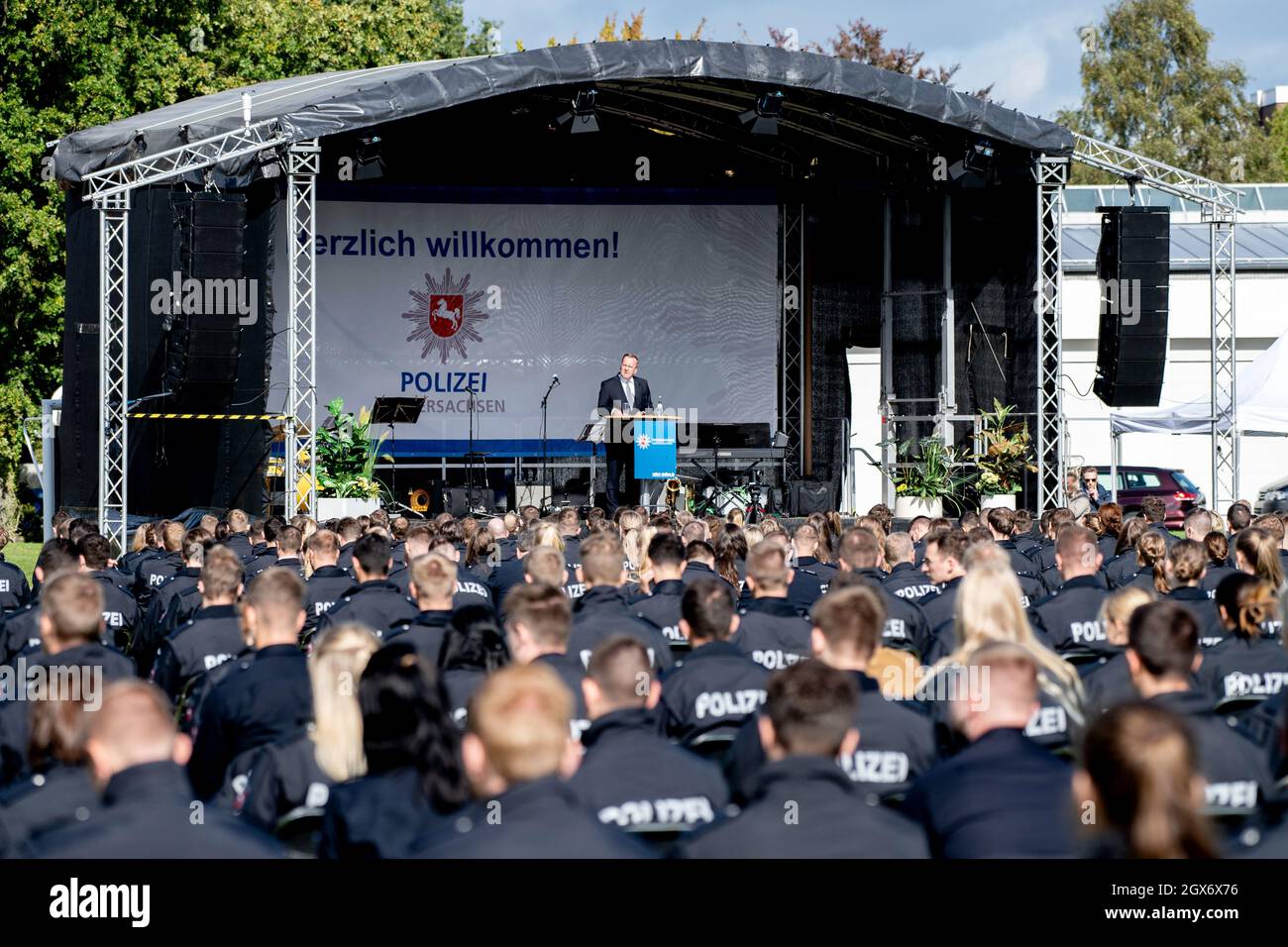 Oldenburg, Germany. 30th Sep, 2021. Boris Pistorius (SPD), Minister of