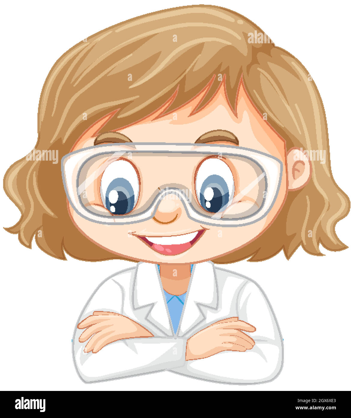 White background science goggles hires stock photography and images