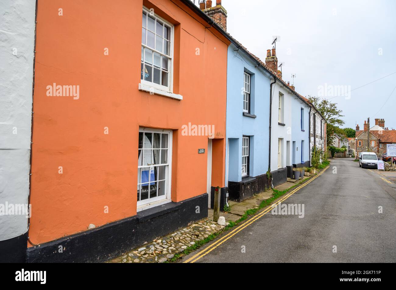 High Street in Blakeney village is a charming road with period houses