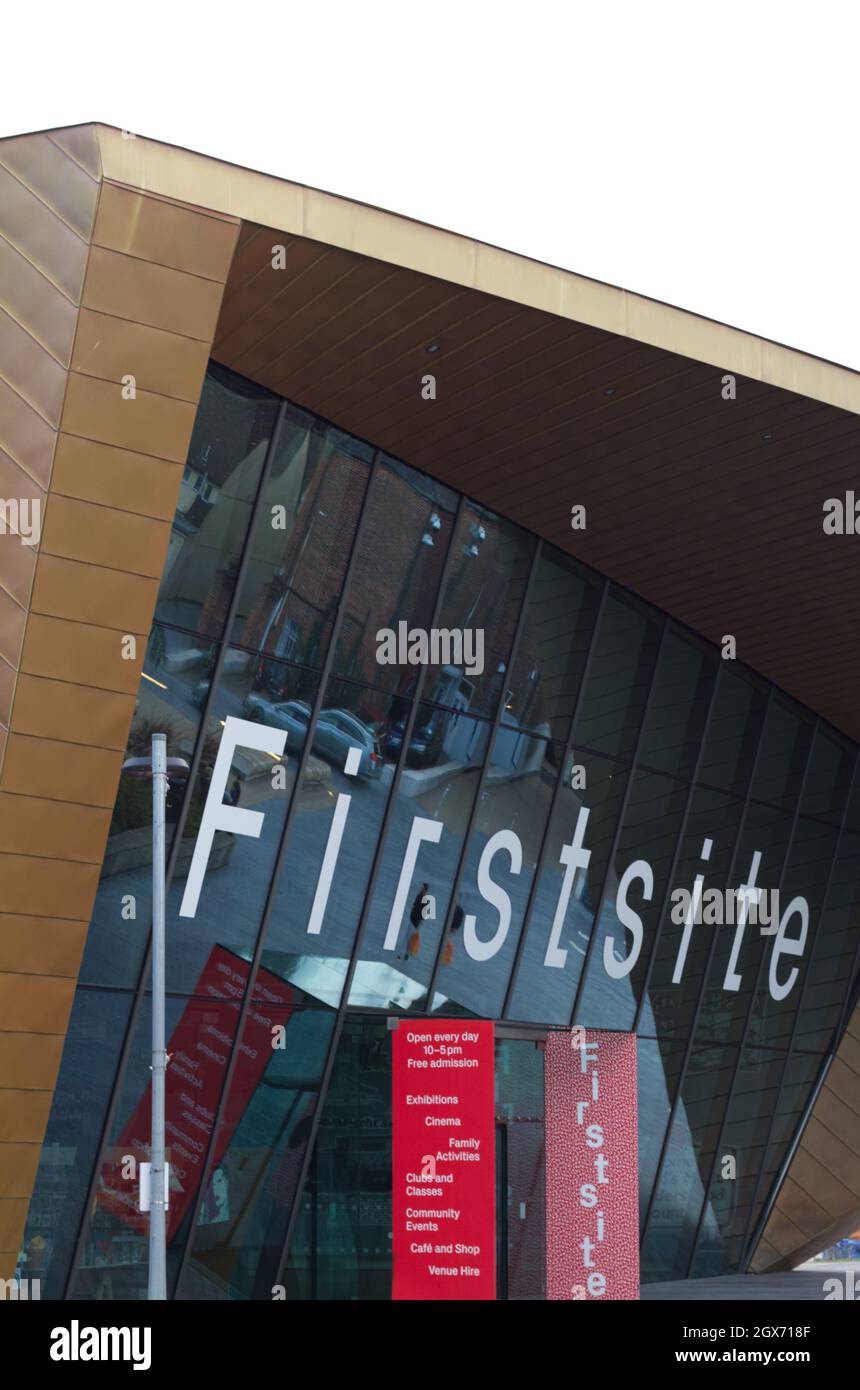 Firstsite art gallery and cultural centre in Colchester Essex. Winner of the Art Fund Museum of the Year 2021 Stock Photo