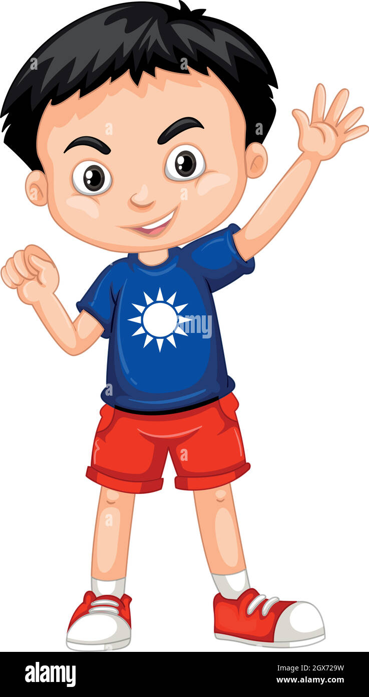 Taiwanese boy Stock Vector Images - Alamy