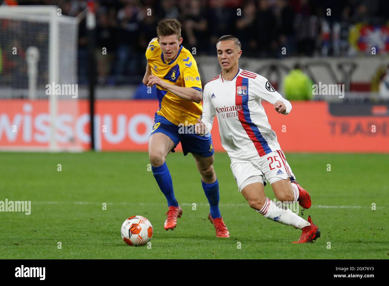 Lgue Europa - Brondby - Lyon - L'OL poursut son sans faute grâce à
