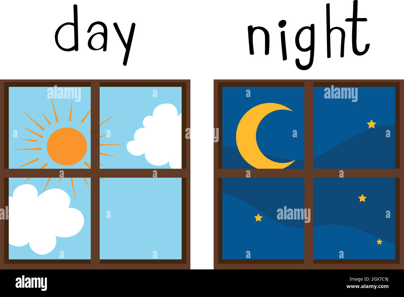 opposite-window-stock-vector-images-alamy