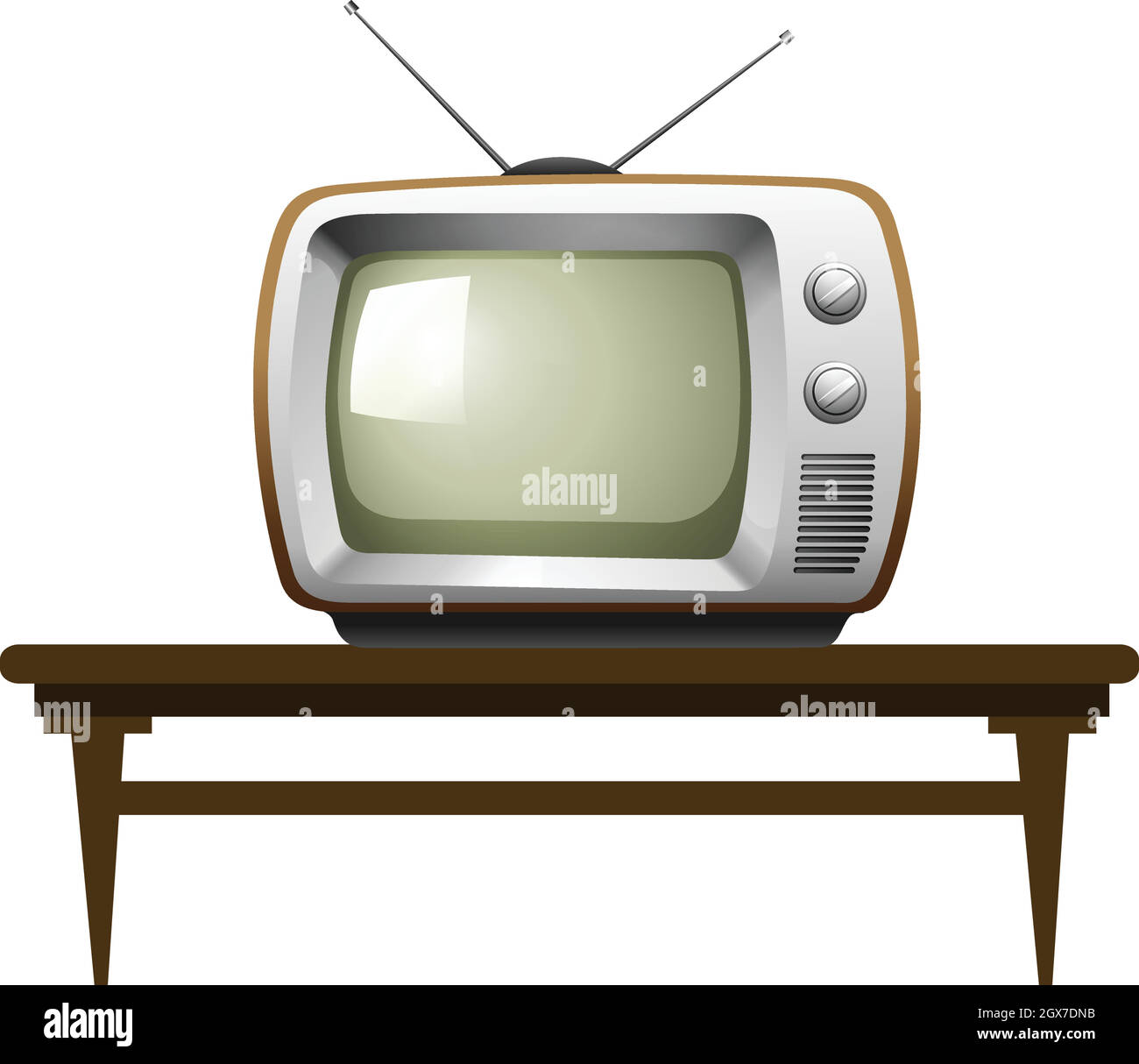 Television Stock Vector