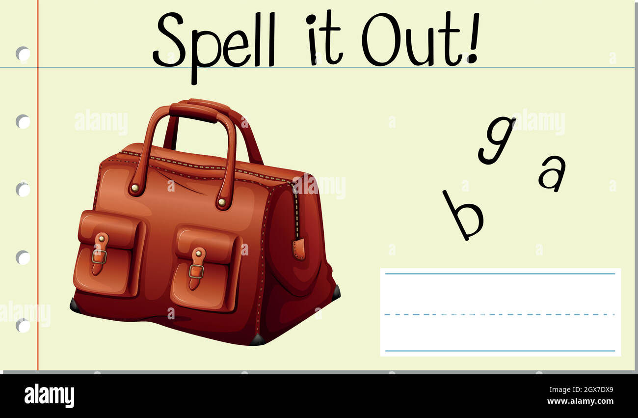 Bag picture Stock Vector Images Alamy