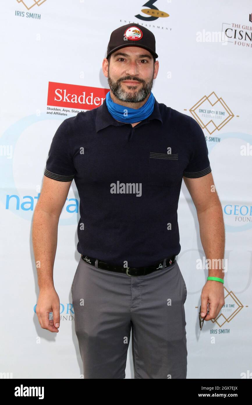 October 4, 2021, Toluca Lake, CA, USA: LOS ANGELES - OCT 4:  Tom Ellis at the George Lopez Foundation 14th Celebrity Golf Classic at the Lakeside Golf Course on October 4, 2021 in Toluca Lake, CA (Credit Image: © Kay Blake/ZUMA Press Wire) Stock Photo