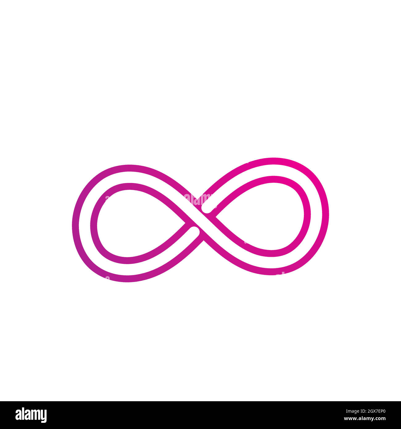Infinity logo and symbol Design Vector Stock Vector