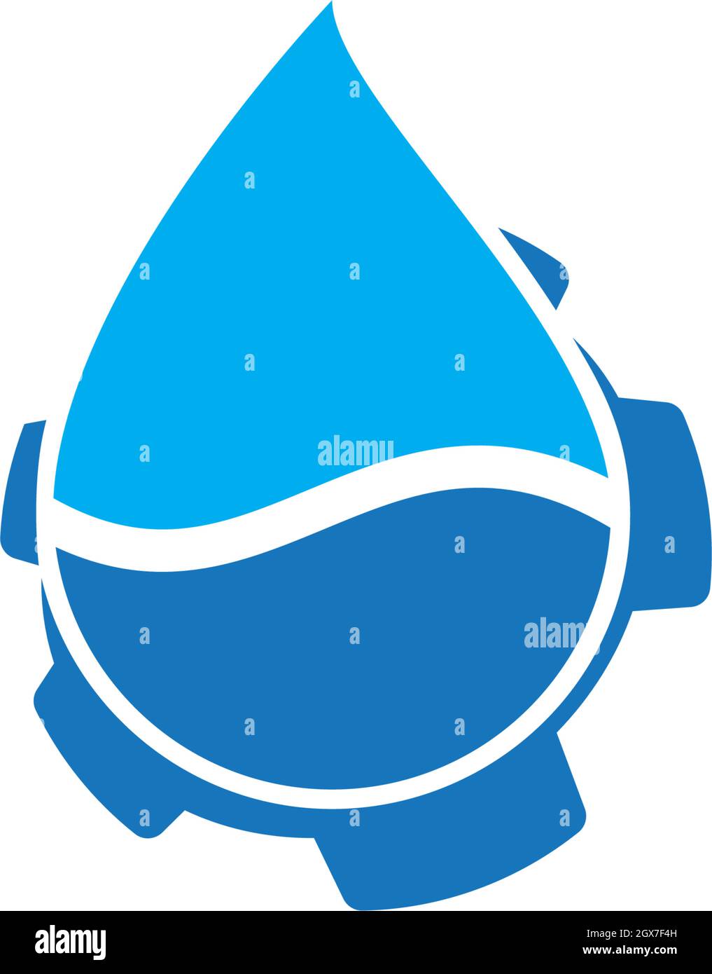 water drop Logo Template vector illustration design Stock Vector
