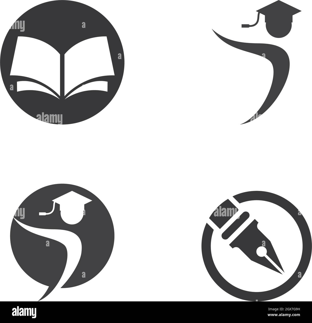 Education Logo Template vector illustration design Stock Vector Image ...