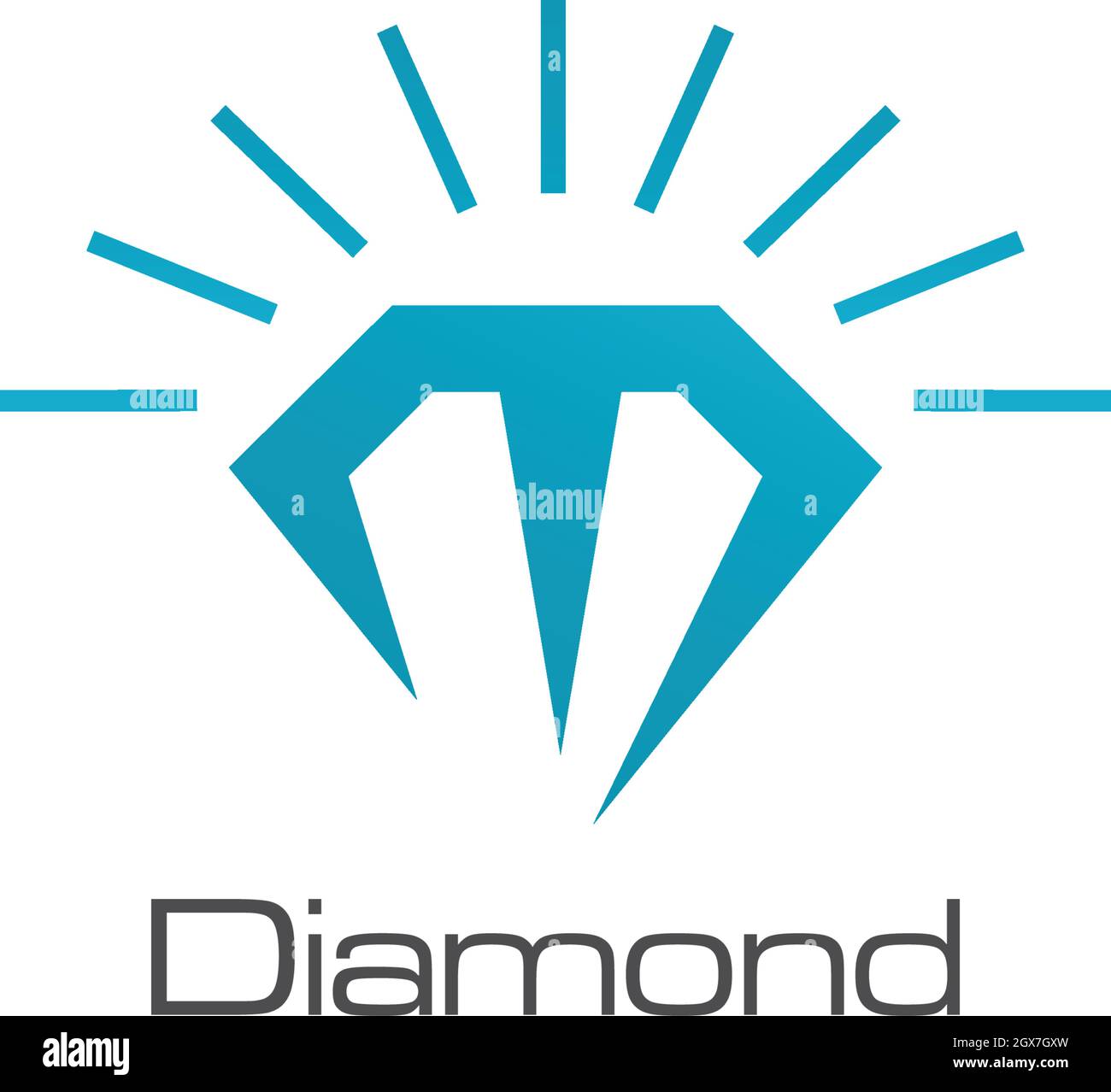 Diamond logo vector icon template Stock Vector Image & Art - Alamy