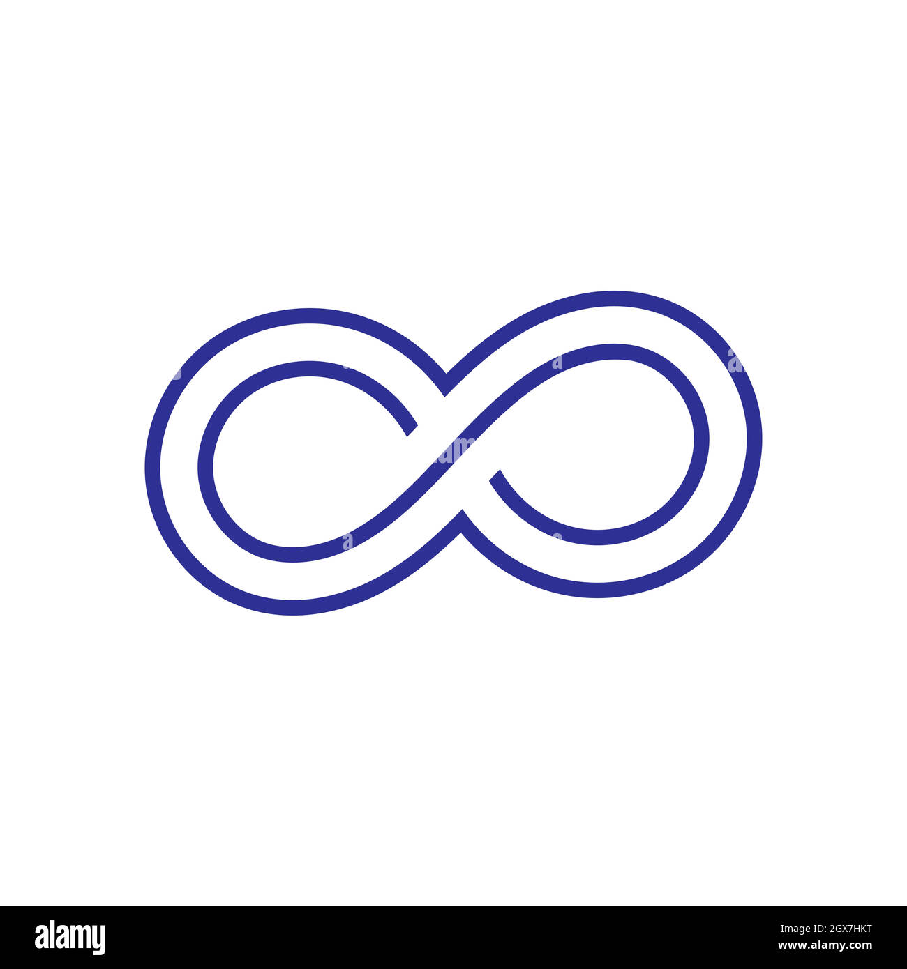 Infinity logo and symbol Design Vector Stock Vector